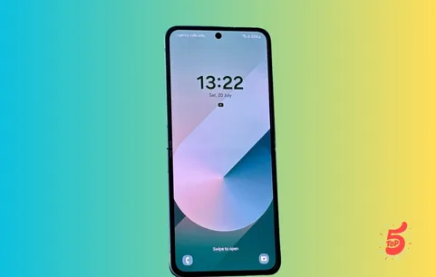 شاشة Galaxy Z Flip 6