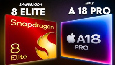 مقارنة بين Snapdragon 8 Elite و A18 Pro