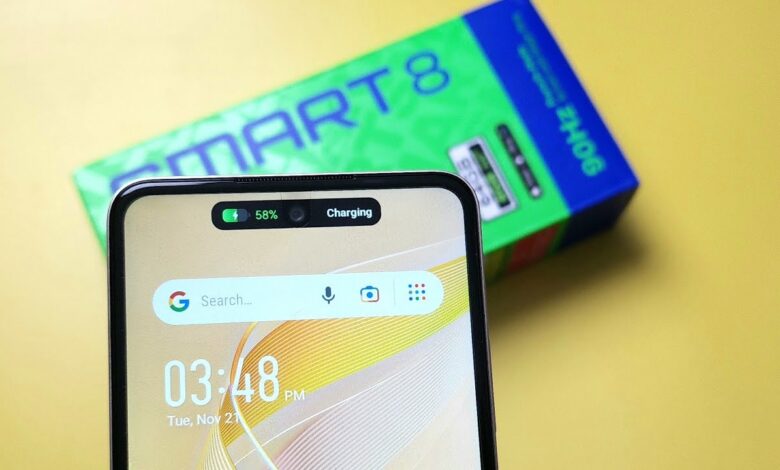 مراجعة Infinix Smart 8