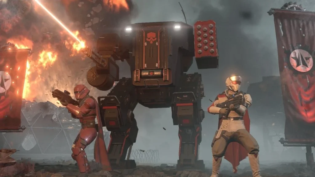 مراجعة لعبة Helldivers 2 