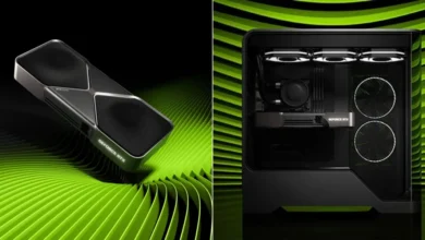 معالجات NVIDIA الجديدة GeForce RTX 5090 و RTX 5080