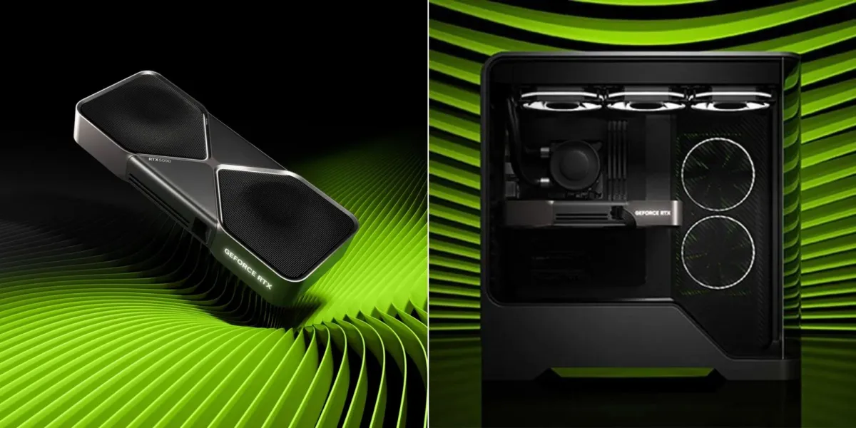 معالجات NVIDIA الجديدة GeForce RTX 5090 و RTX 5080