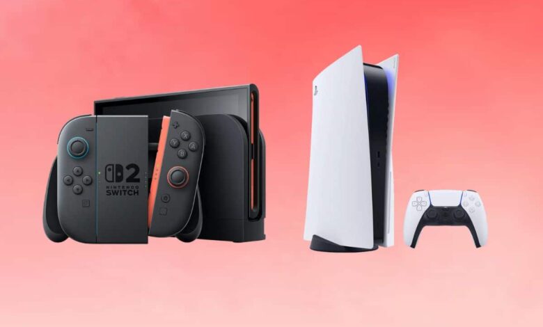 PS5 يتفوق على Switch 2