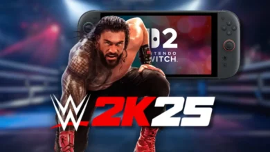 WWE 2K25 أخيرًا على Nintendo Switch 2 هذا الشهر!