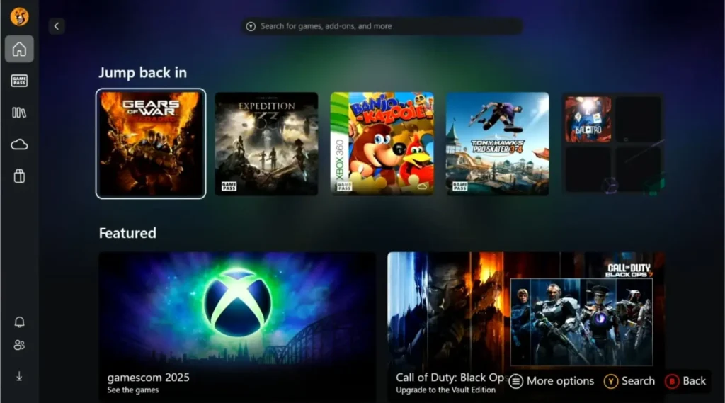 ألعاب ضخمة قادمة إلى Xbox Game Pass في 2025