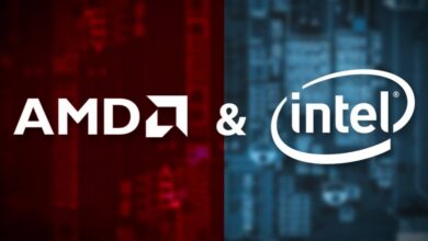 صعود AMD مقابل تراجع Intel