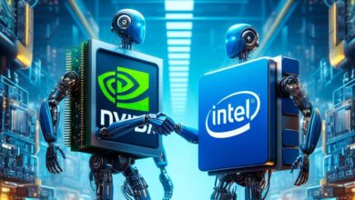 تعاون تاريخي بين Intel وNvidia
