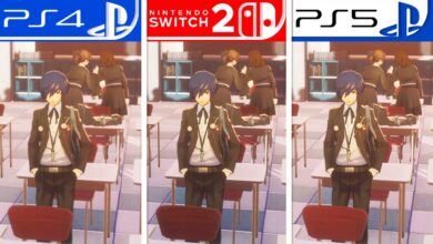 مقارنة أداء Persona 3 Reload على Switch 2