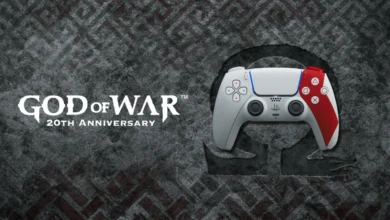 PlayStation تطلق وحدة تحكم DualSense محدودة الإصدار بمناسبة 20 عامًا من God of War