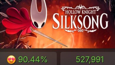 Hollow Knight: Silksong يدخل قائمة الأكثر لعبًا في تاريخ Steam