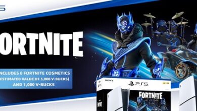 سوني تستعد لإطلاق حزمة PS5 Fortnite
